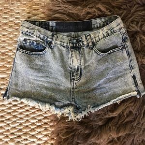 One Teaspoon Denim Shorts